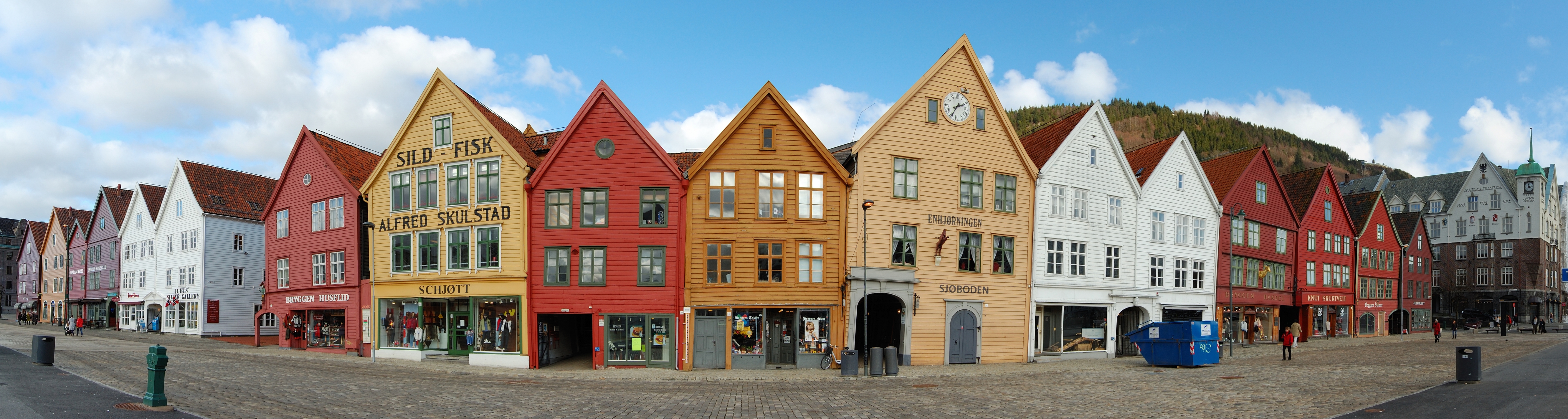Bryggen i Bergen, UNESCO-arven som danner kulisse for Beatlesfestivalen