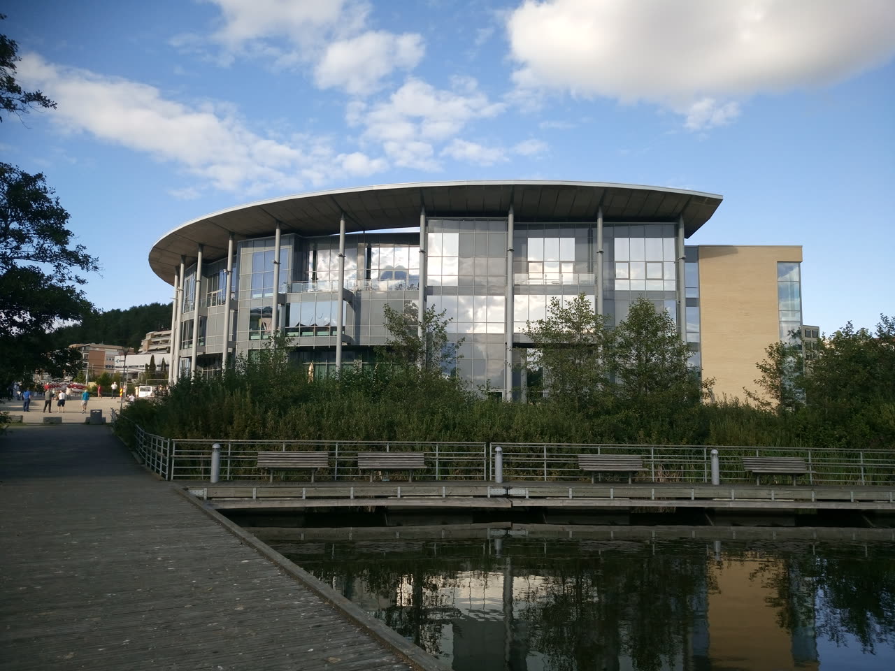 Kolben Kulturhus i Kolbotn, festivalvenue for Hellbotn Metalfest