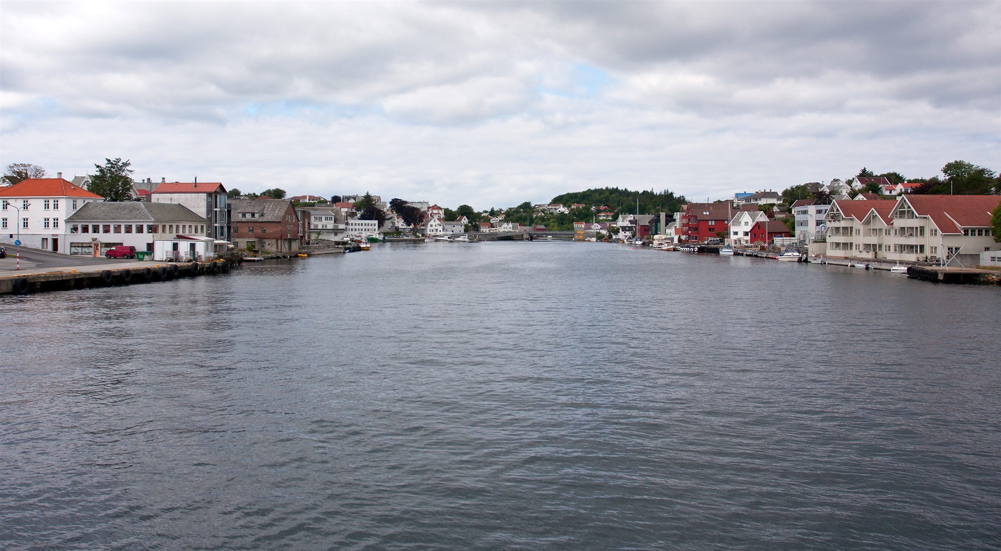 Kopervik sentrum og havneområdet, kontekst for Kopervik Festival