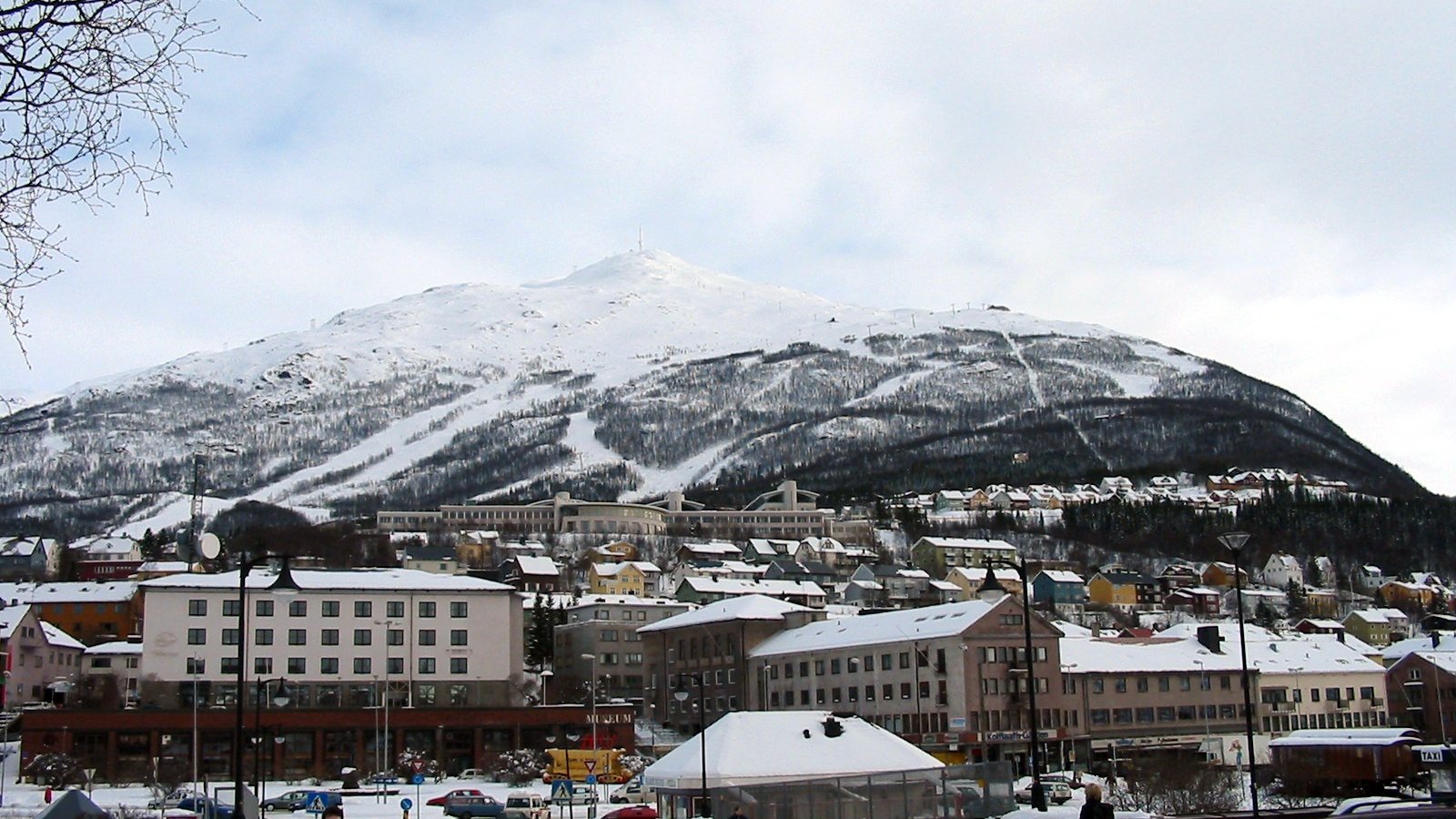 Narvik vinterstemning, vert for Vinterfestuka